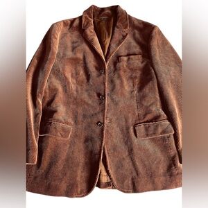 Polo Ralph Lauren Men’s Sports Coat Blazer Corduroy Brown Size XL